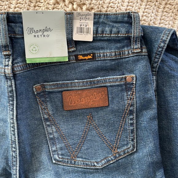 NWT Wrangler Retro Flare Stretch Jeans - Picture 7 of 10
